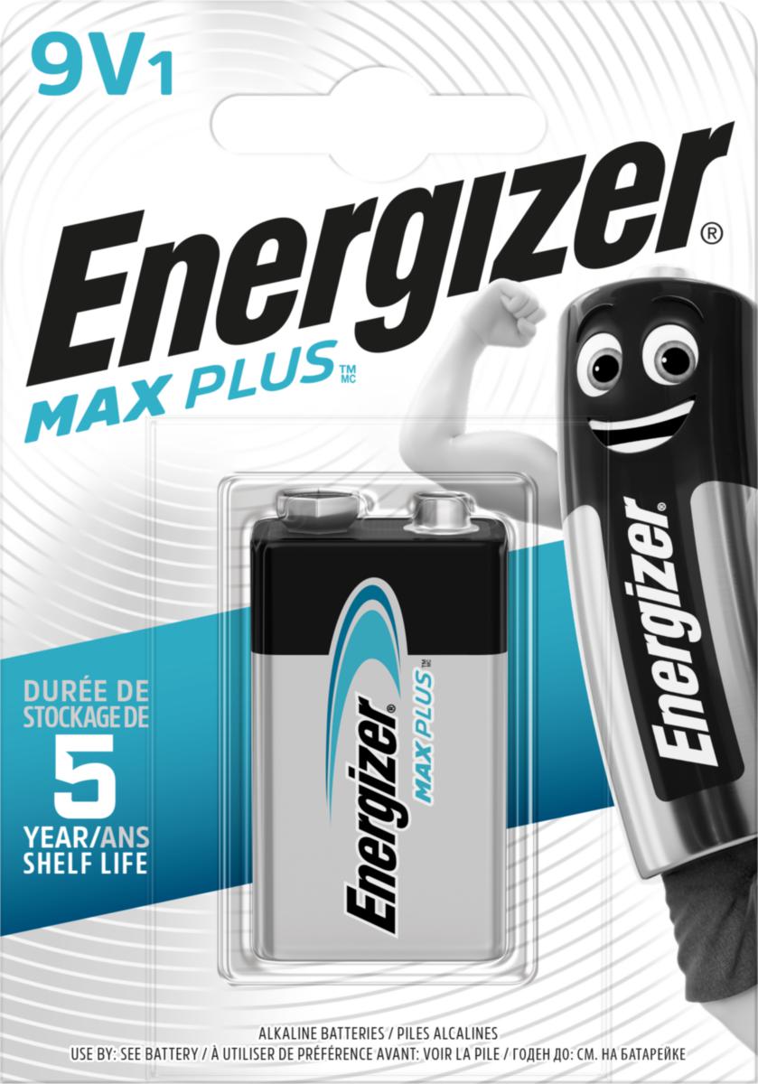Batteri Max Plus - BATTERI MAX PLUS 9V/522 BP1 TYP: 522 ELLER 6LR61