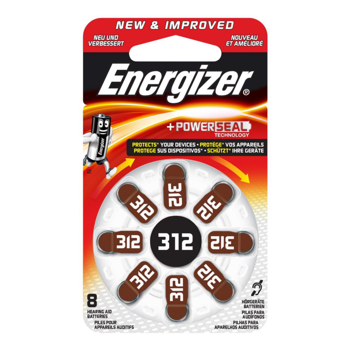 Knappcells batterier, Zinc Air, TL8 - BATTERI ZINC AIR 312 TL8