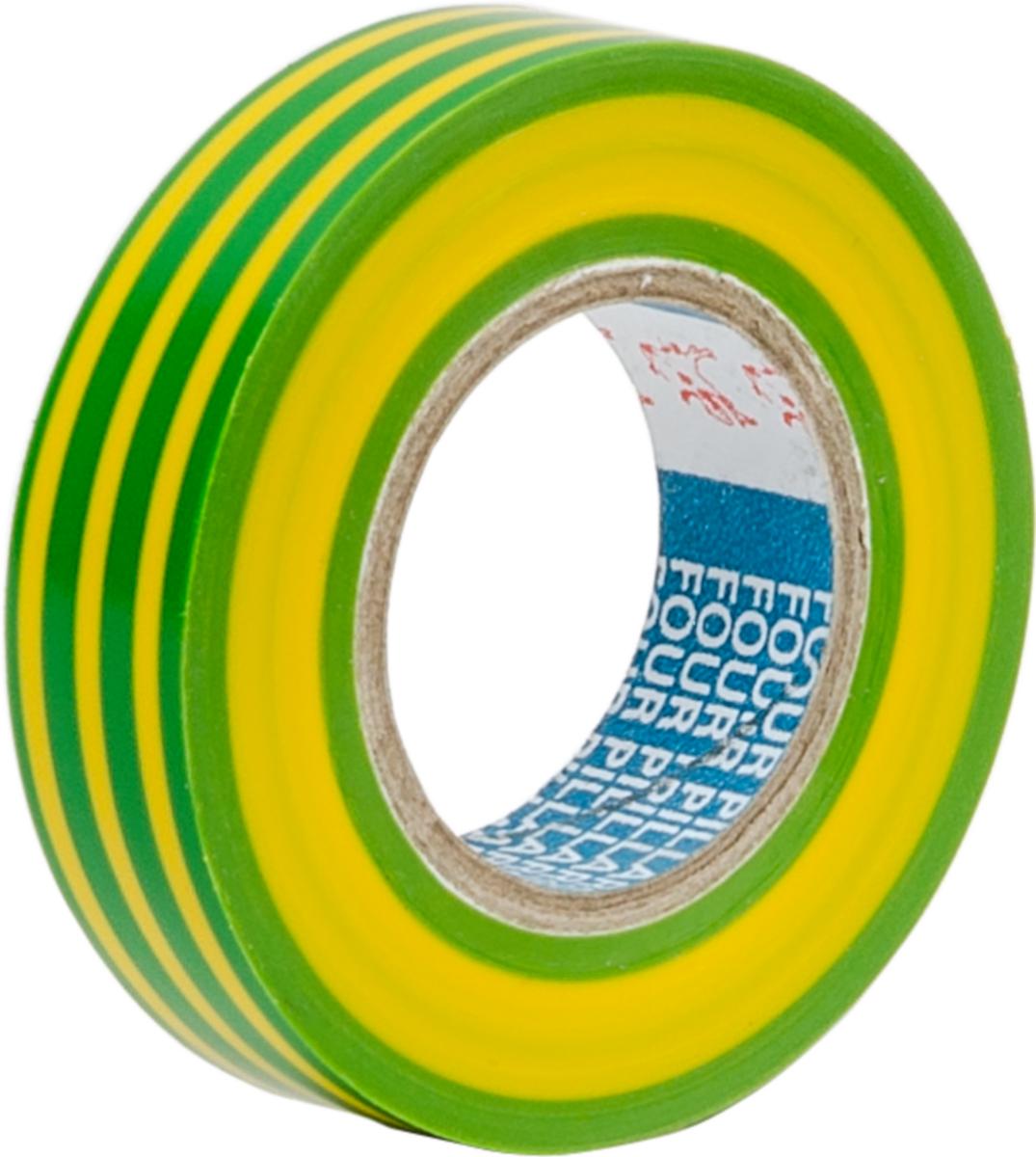 Merketape/Plasttape - TAPE 15MM GUL/GRØNN 10M 