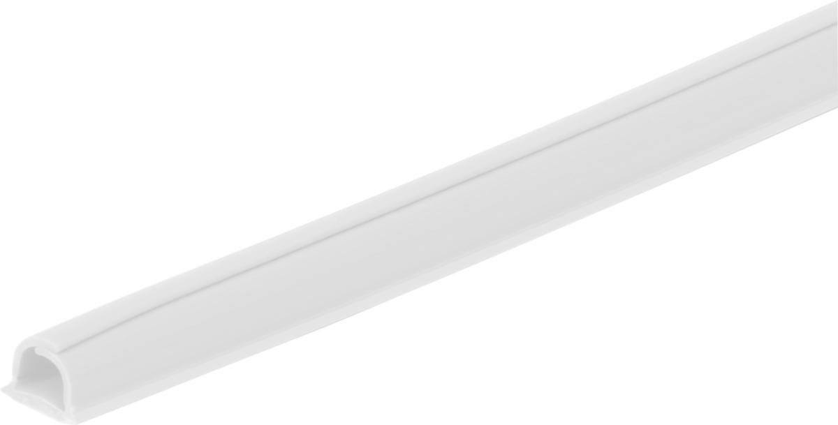 Ledningslist, selvheftende, Cablefix - KABELK.-CABLEFIX 5.5 MM HVIT LIM 4X1 M