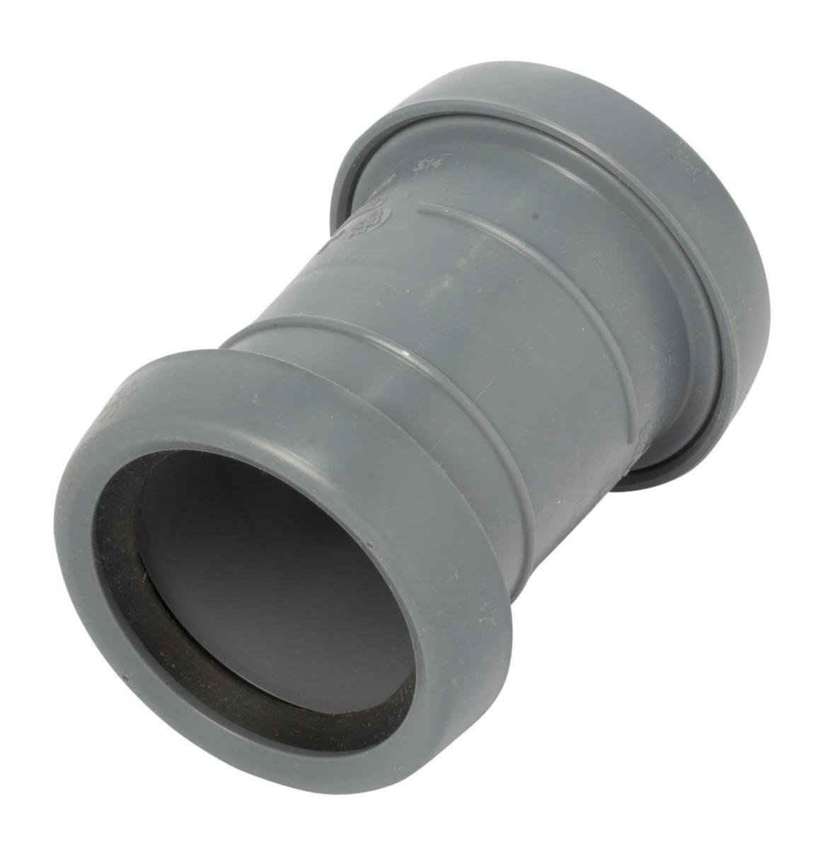 Dobbelmuff med kant - 75 PP dobbelmuff Nordic. Pipelife