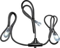 Strømkabel Y-gren til LED-slynge Worklight Rope