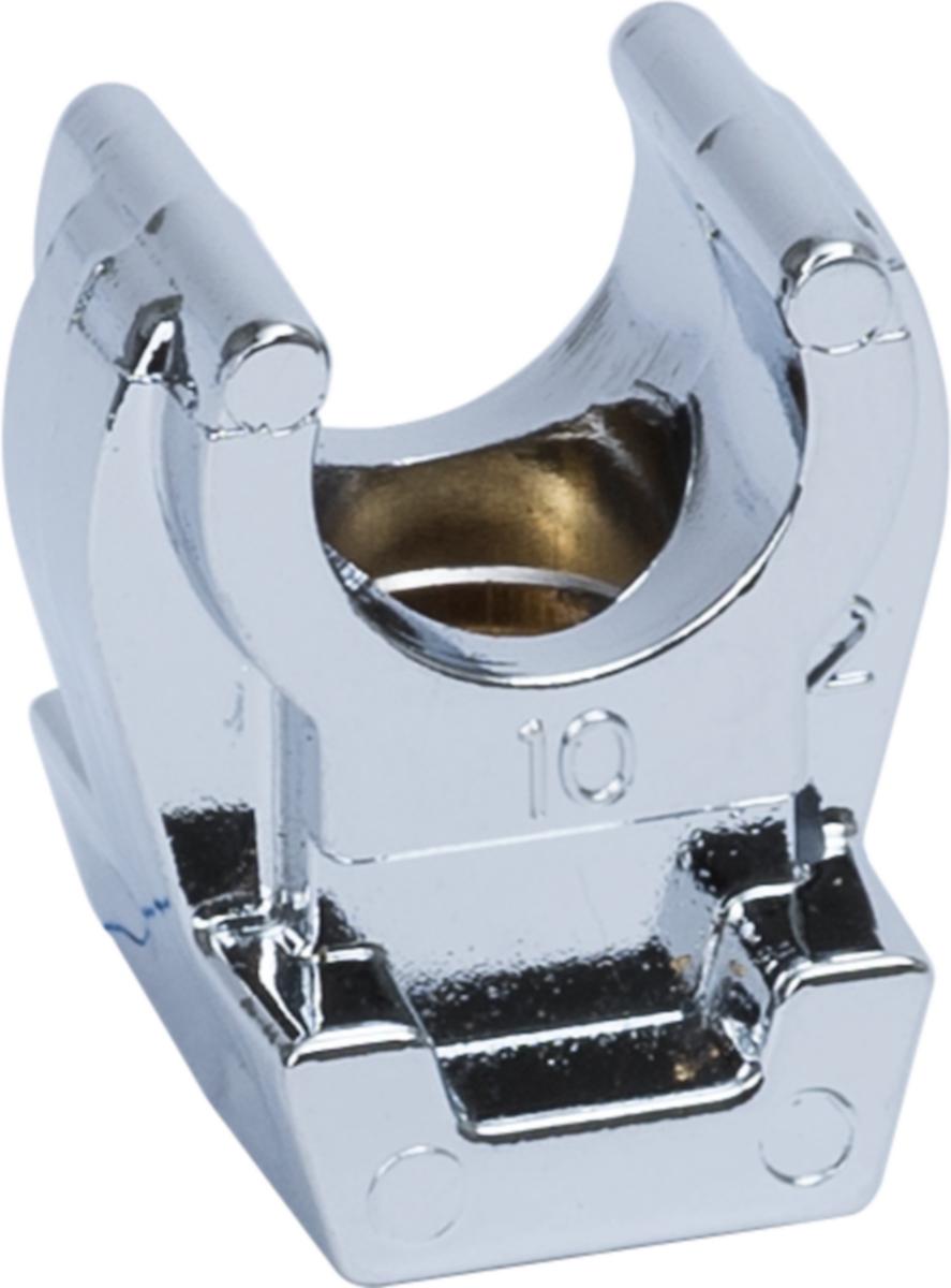 Rörklamma av plast enkel - RØRKLAMMER KROM 1X12 MM 4/FORP