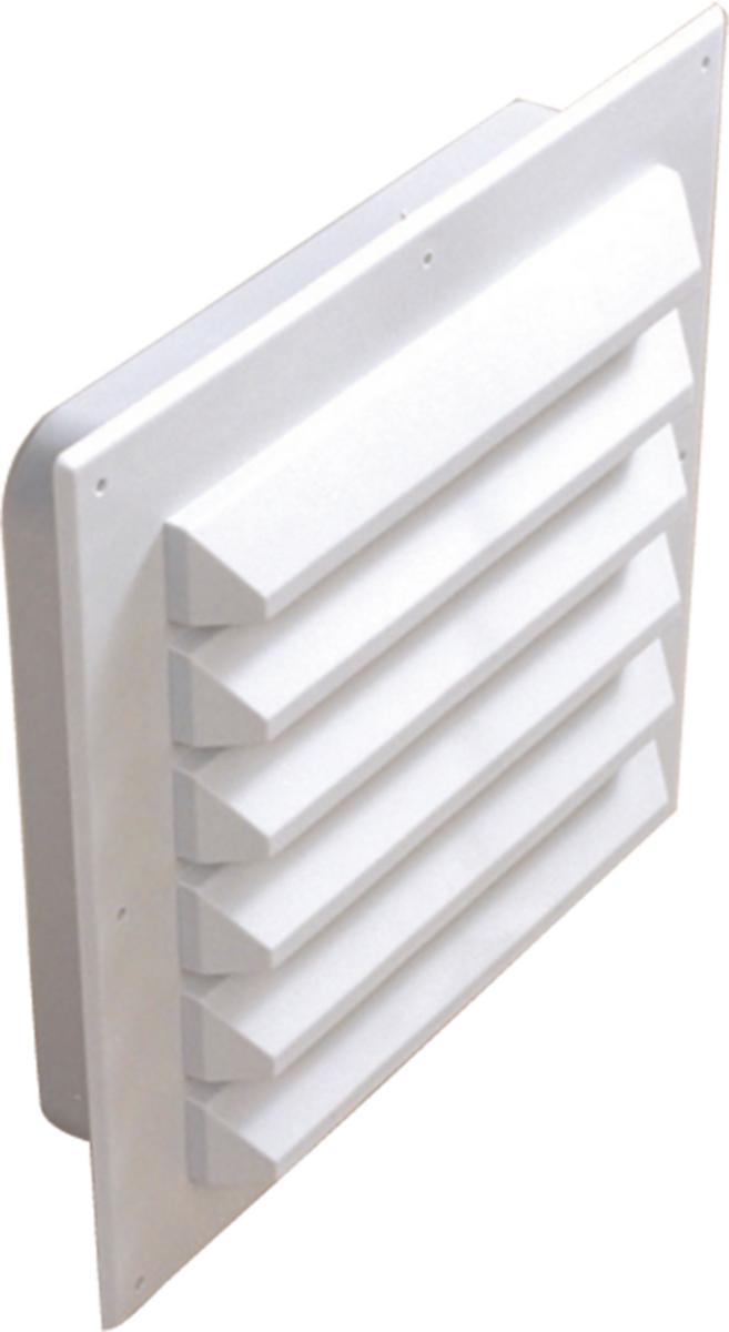 Ventilgaller, med karm och stos, Flexit - SJALUSIRIST M/KARM PLAST 4X4" 02120 FLEXIT