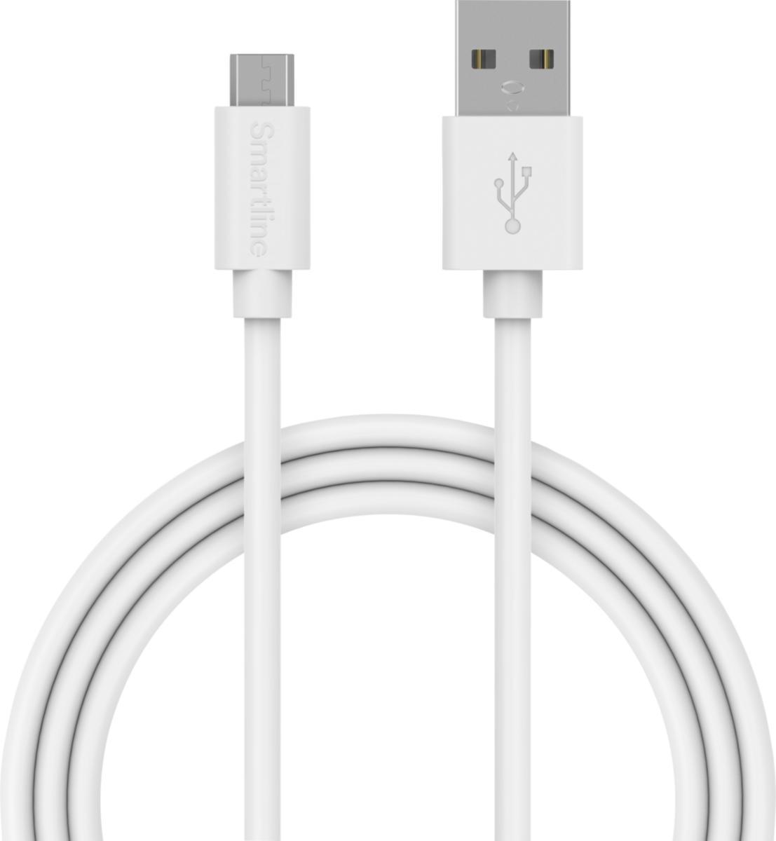 Ladekabel, Micro-USB, Smartline -