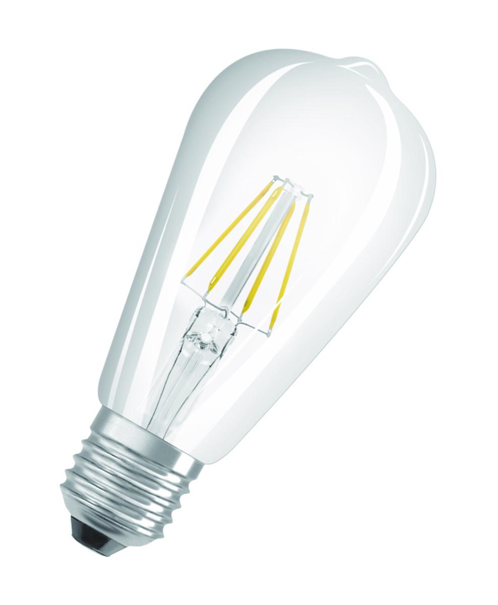 LED-lampa, ST64 (oval)/Edison, klar, Retrofit Osram - 