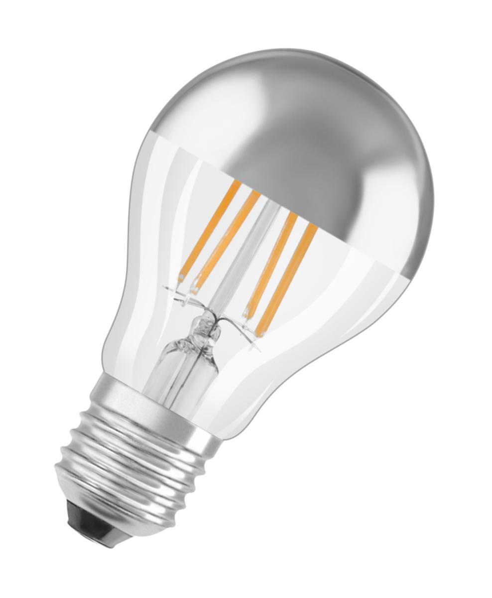 LED-lampe, normal, toppspeglet, Led Retrofit Classic A Speil, eske, Osram - 