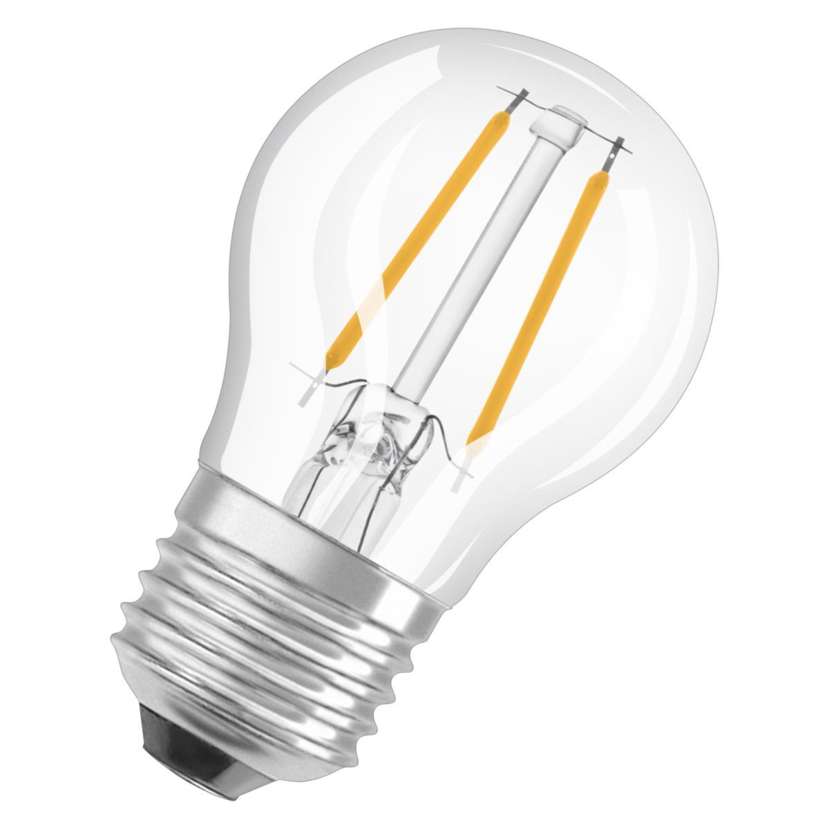 LED-lampa, klot, dimbar, Led Retrofit Classic P Dim, box, Osram - 