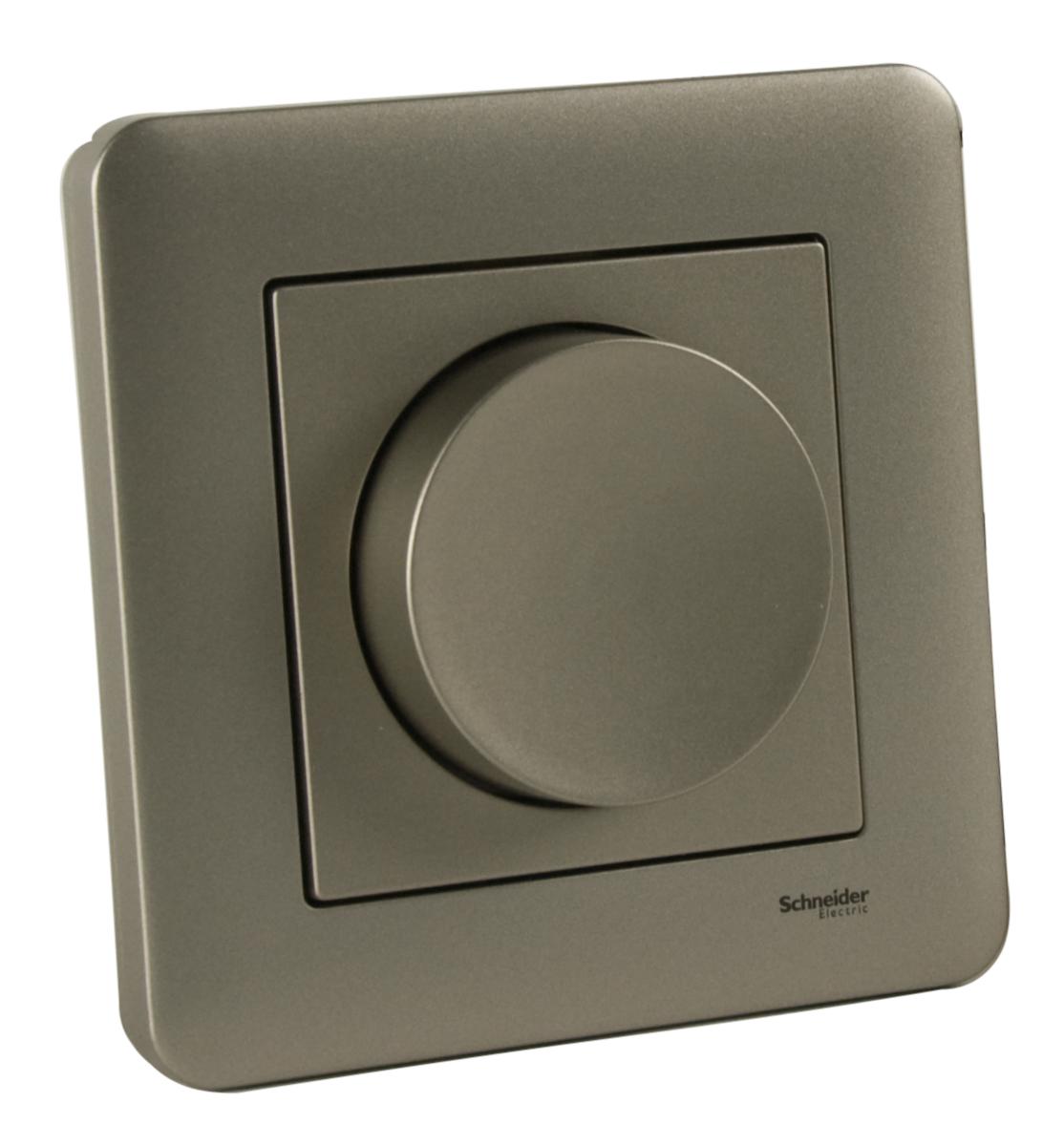 Universaldimmer för LED, glödljus, halogenlampor 230 V, lågvoltshalogen, Exxact, 4-400 W, Schneider -