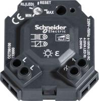 Boksdimmer, universal for LED, glødelampe, halogenlampe 230V, lavvoltshalogen, 4-100 W, Schneider