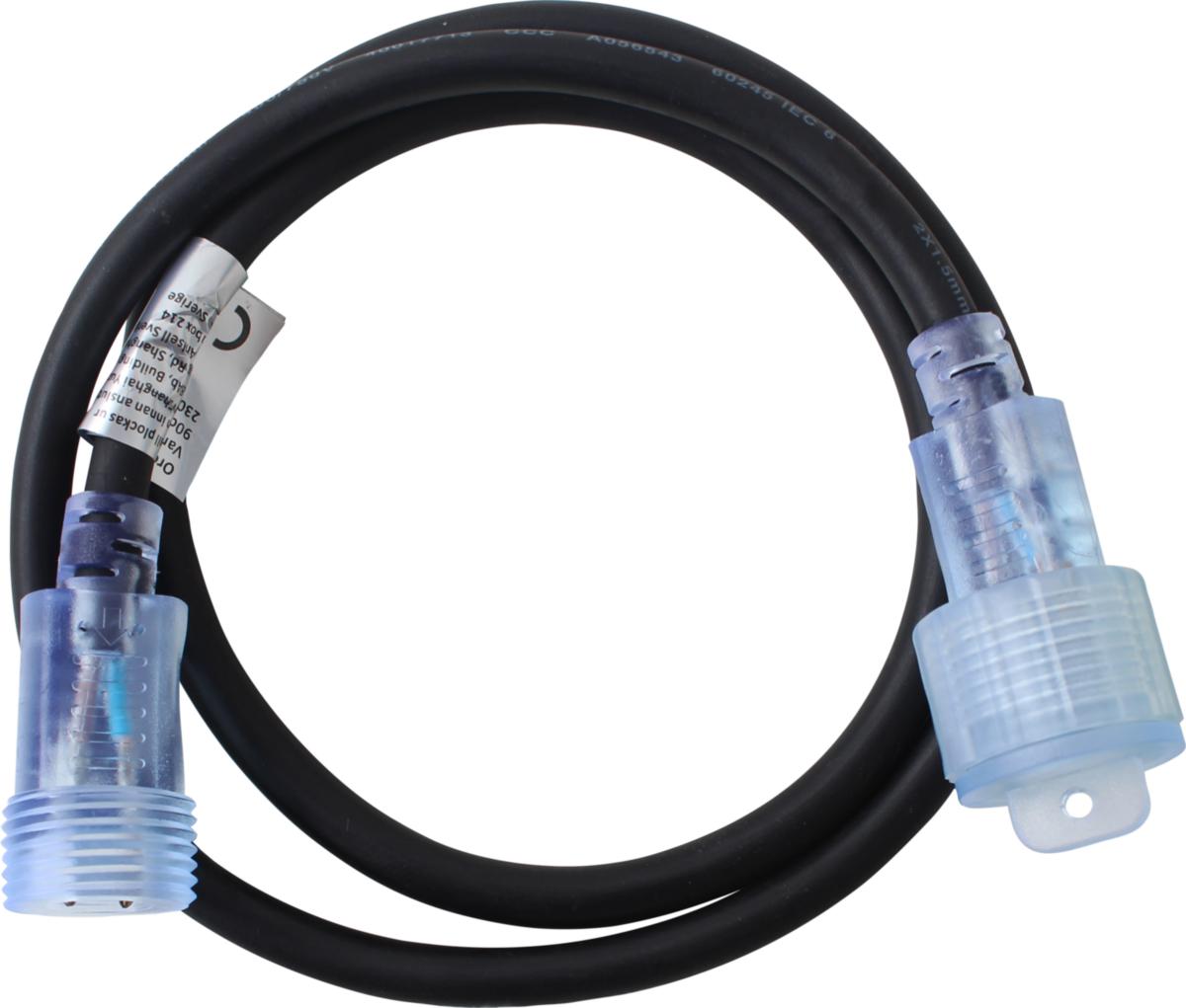 Skjøteledning til LED-slynge Worklight Rope - SKJØTELEDNING 90 CM IP44 FOR LEDSLYNGE ROPE