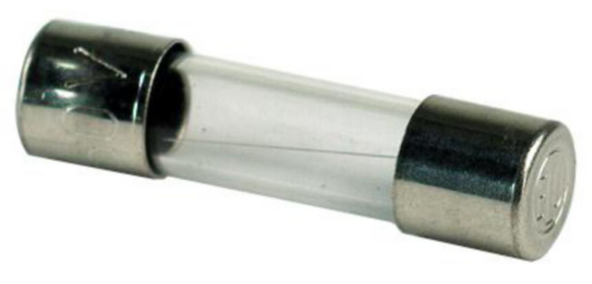 Finsikring/glassrørsikring, kvikk, 5x20 mm -