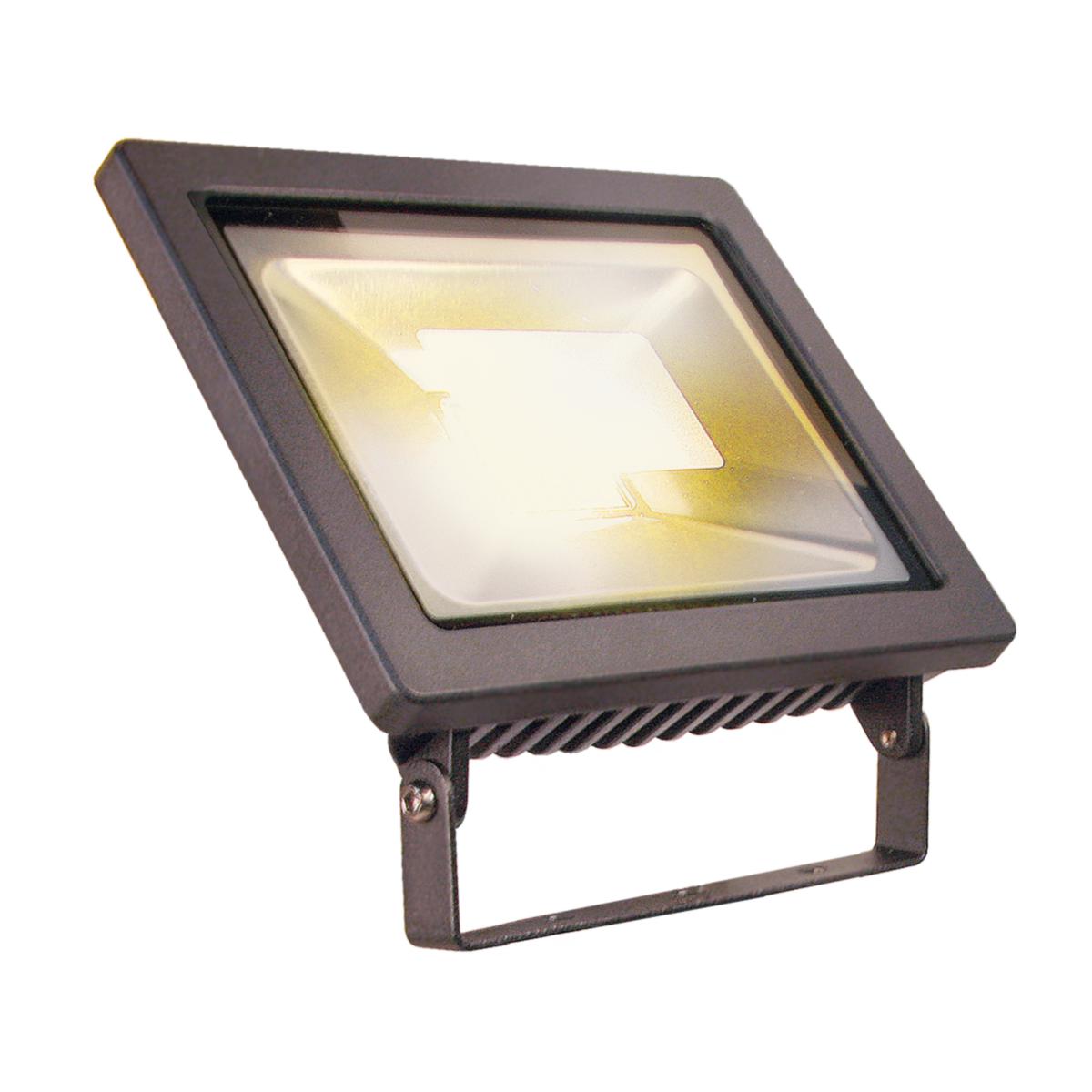 Hagebelysning LED, lyskaster, Flood 12 - HAGEBELYSNING STRÅLKASTARE 12W LED SVART IP44 GARDEN LIGHTS