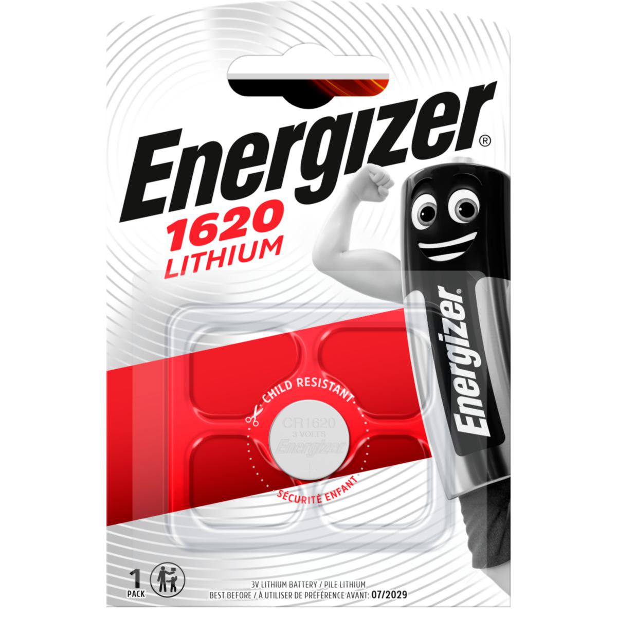 Batteri Energizer BR BP1 - BATTERY LITIUM 1620/CR1620 3V