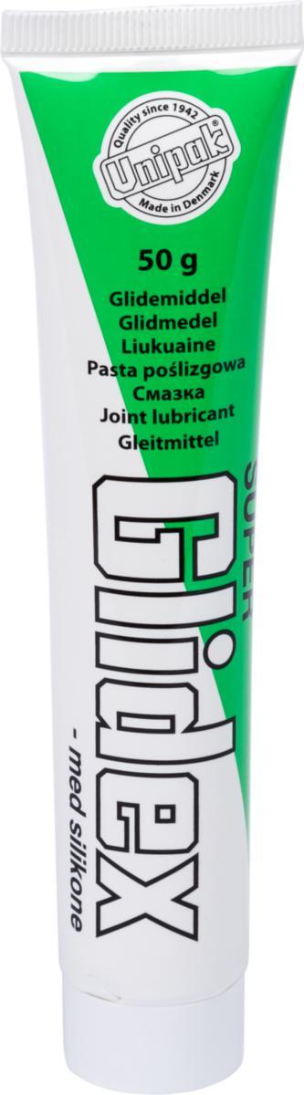 Smøremiddel med silikon, Superglidex - SMØREMIDDEL FOR PVC/99 SUPERGLIDEX MED SILIKON 50G