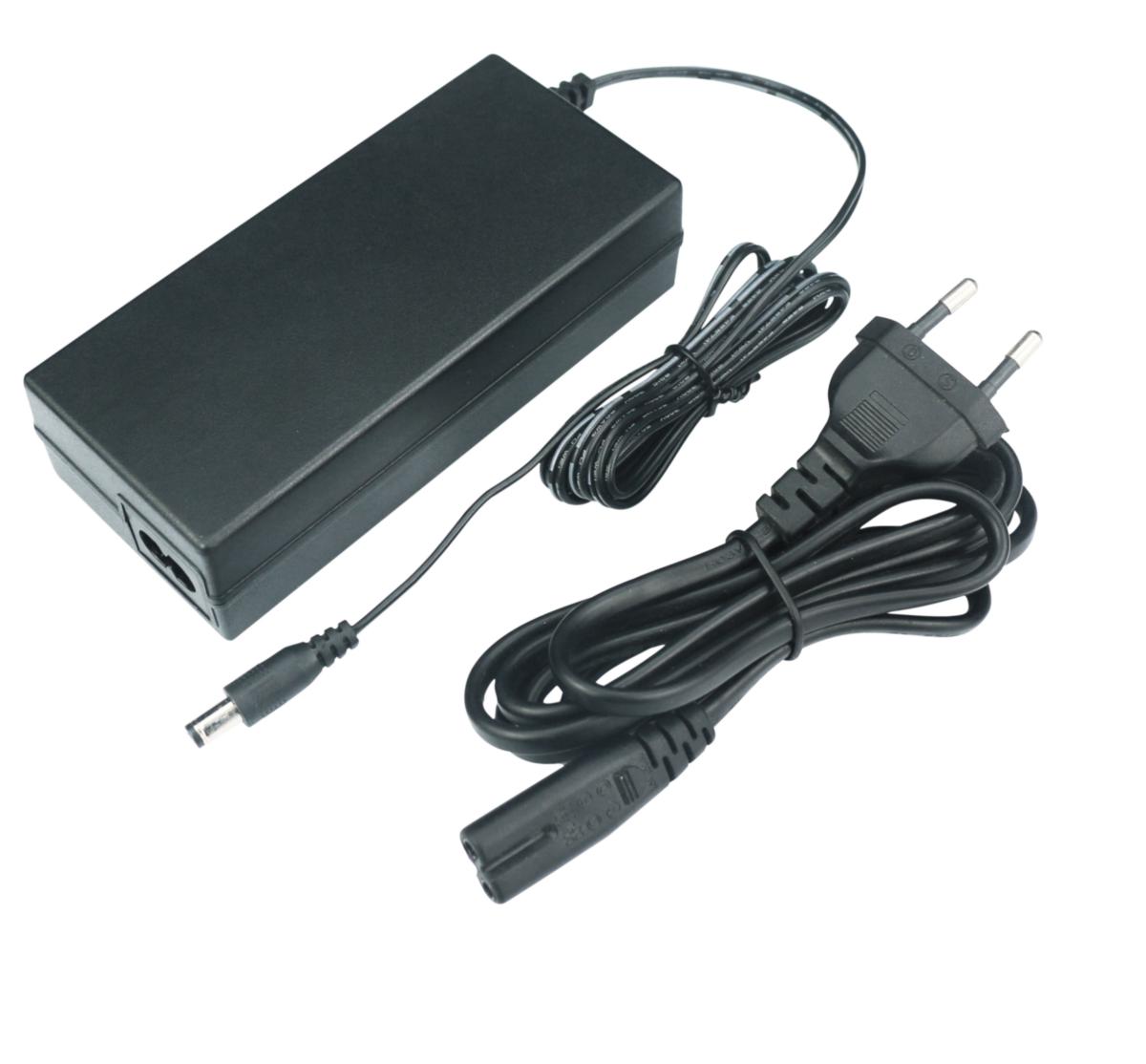 Driver for LED-list, med kabel og stikk, Fejan - DRIVER 24V 72W 3A STIKKPLUG MED KABEL 1.5M + 1.5M FEJAN