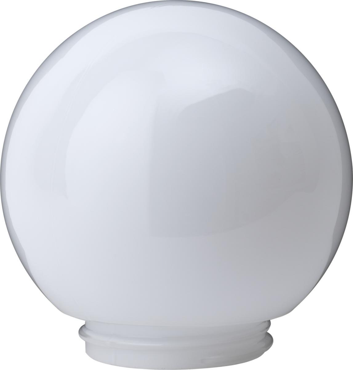 Lyskuppel, Globe, Gjenge 84,5 mm - GLASSKUPPEL 15CM