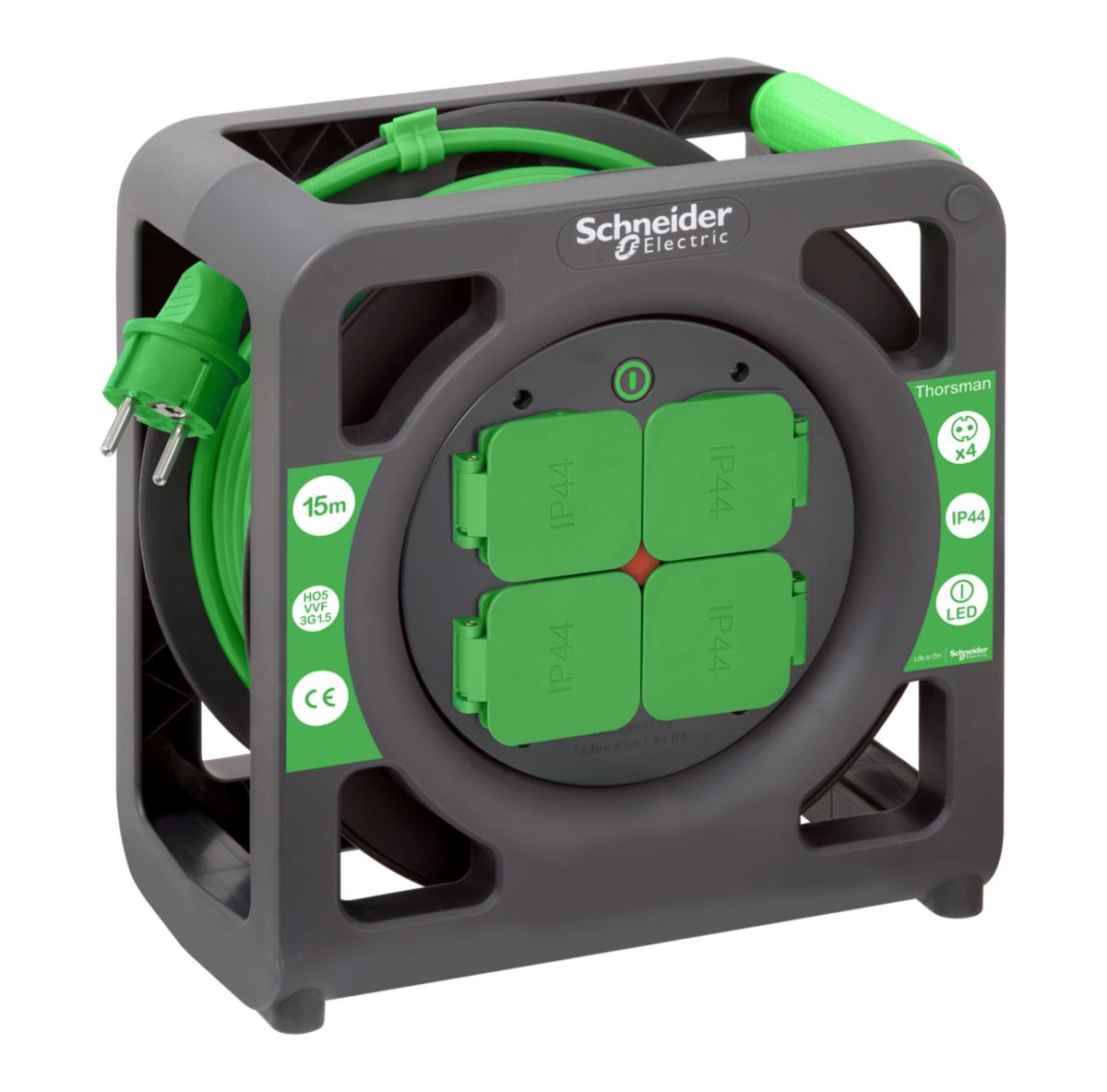 Kabelvinda Compact 3G1.5 IP44, Schneider - 