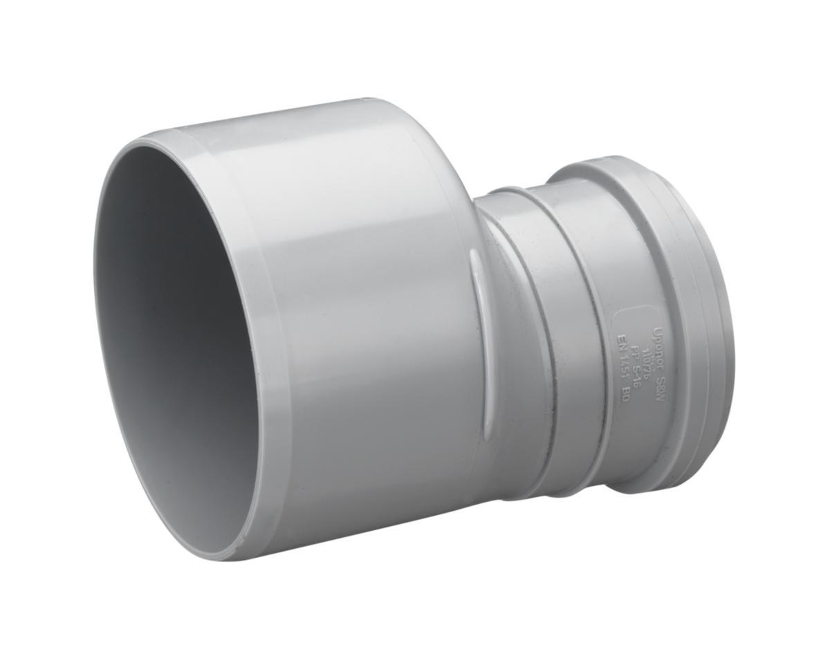 Förminskning excentrisk PP, Uponor - FORMINSKNING EXC 110X75MM PP UPONOR