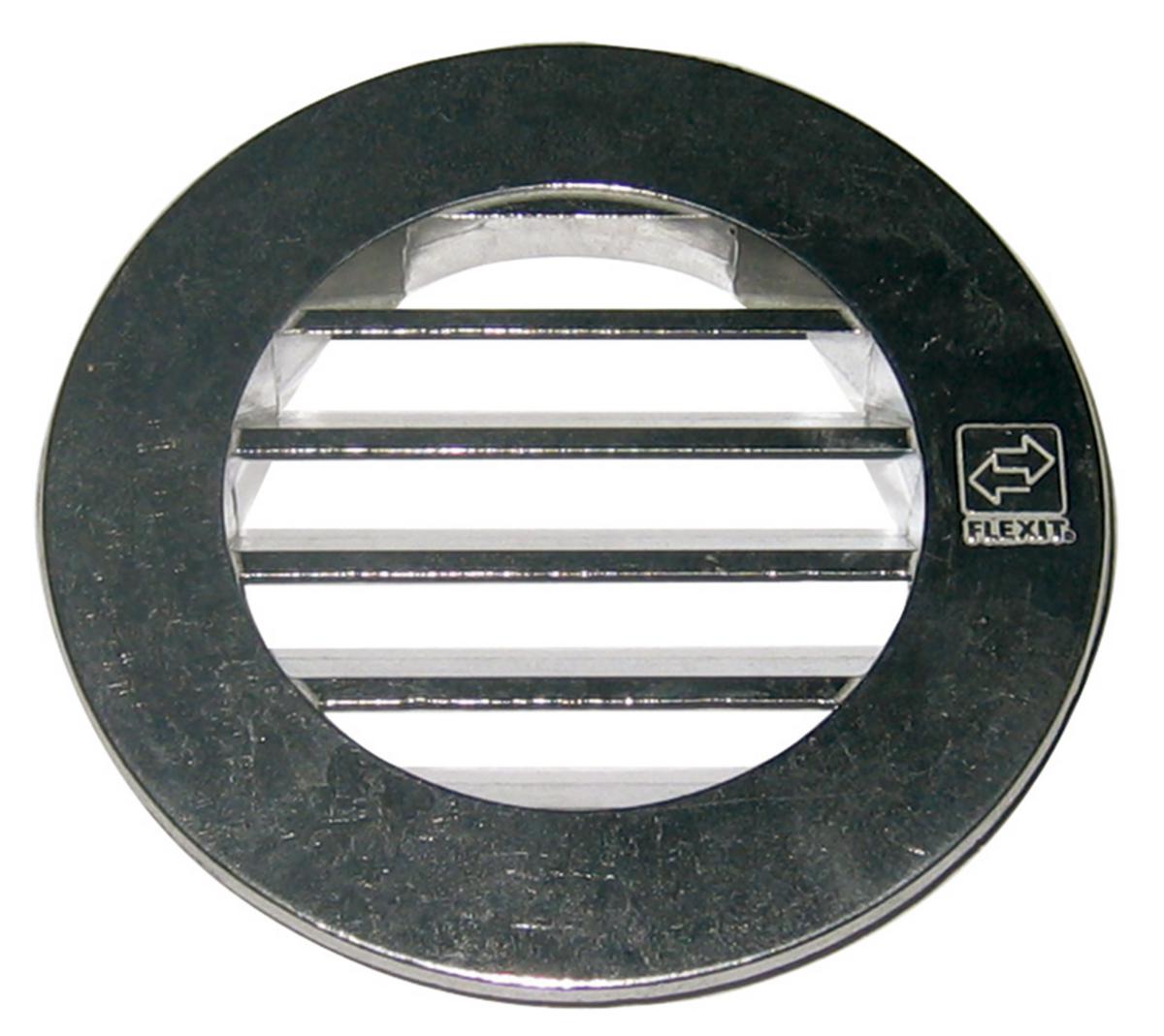 Ventilgaller, aluminium, runt, Flexit -