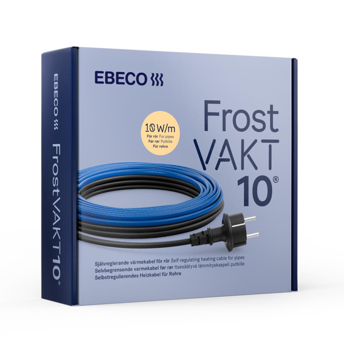 Frostvakt, varmekabel mobil - FROSTVAKT 30M EBECO VARMEKABEL MED STØPSEL