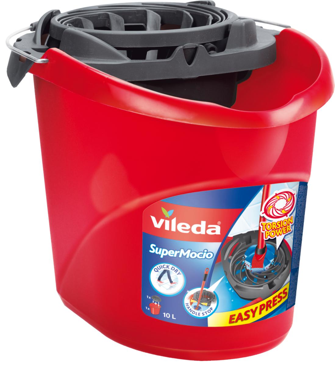 Bøtte med klutvrider, SuperMocio, Vileda -