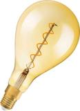 LED-lampa, stor guld, Vintage 1906, Osram