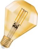 LED-lampa, klar, guld, Vintage 1906, Osram