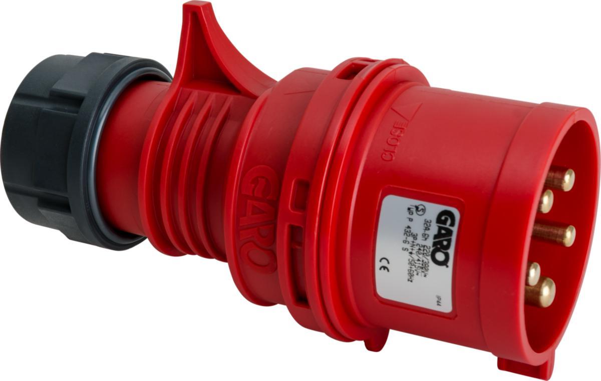 Stickpropp CEE, Garo - STØPSEL CP 432-6 3FAS 400V