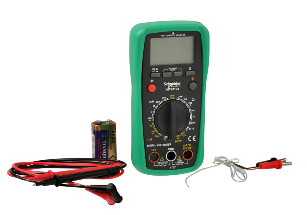 Multimeter, digital, CAT III, Schneider Electric -