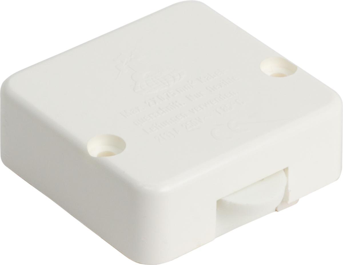 Skapstrømbryter, 1-polet - BRYTER F/DØRKARM HVIT 1-POL 2A/250V