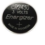 Batteri, knappecelle, litium, Energizer 2430 (IEC-betegnelse CR2430), 2-pakk