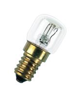 Stekeovnslampe, 300°C, pæreform, klar, Osram