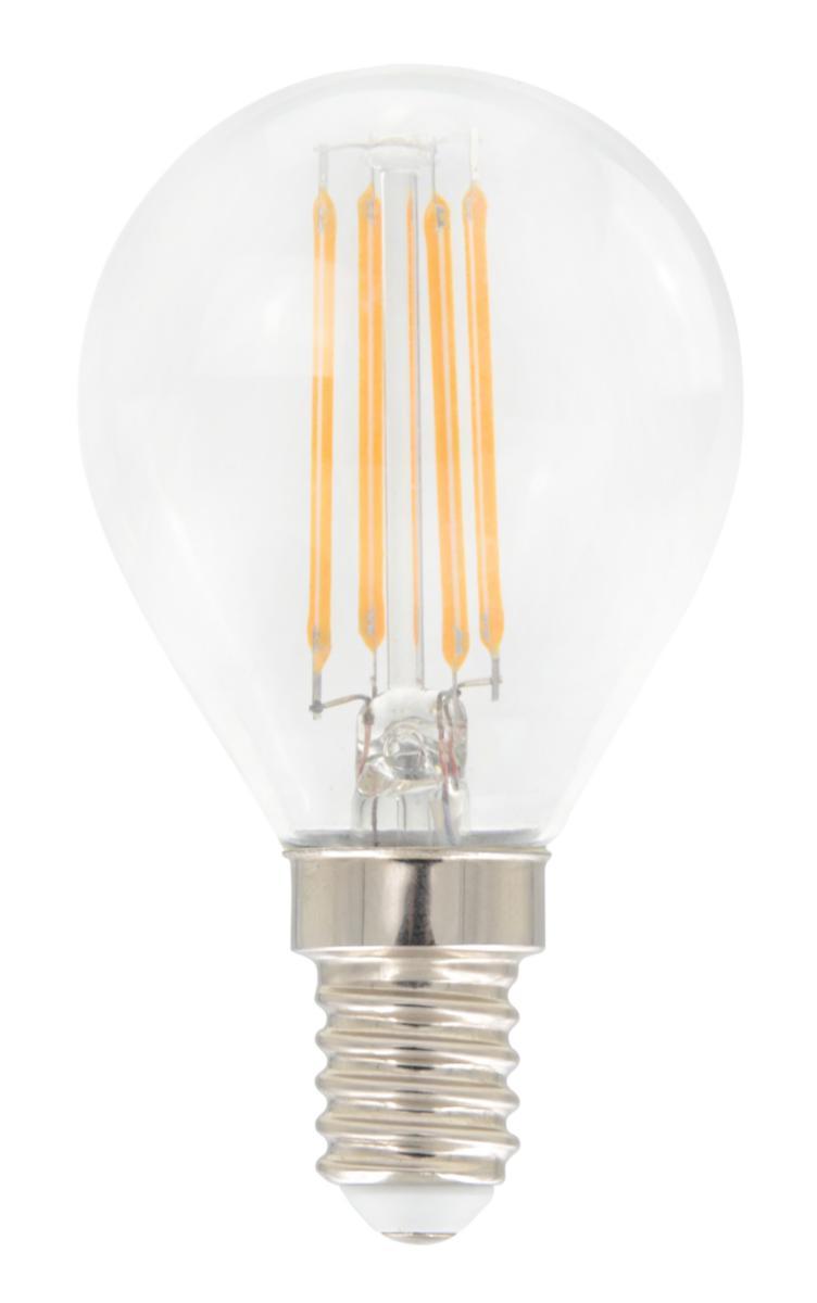 Led-Pære Klot E27 - Led-Pære Gelia Klot (40) E14 Dim Klar 930 P45