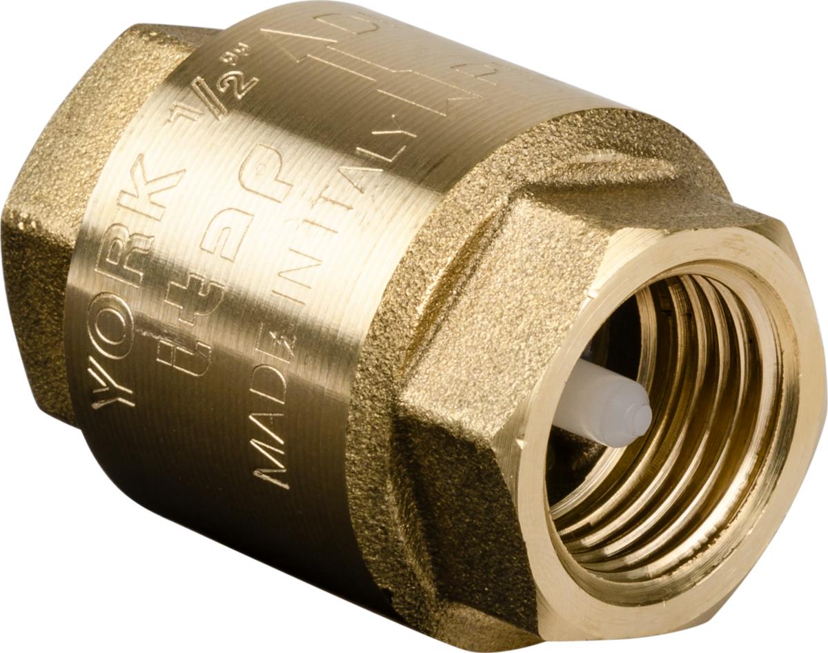 Backventil av metall, inv gg - TILBAKESLVENTIL R25 INV GJENGE VALGFRI INNBYGGING
