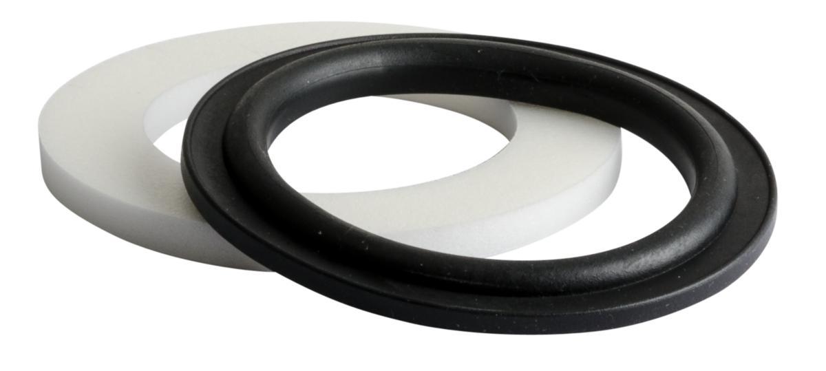 Gummi- og celleplastpakning for bunnventil, for servant - BUNNVENTILS TETTN SERVANT 40MM