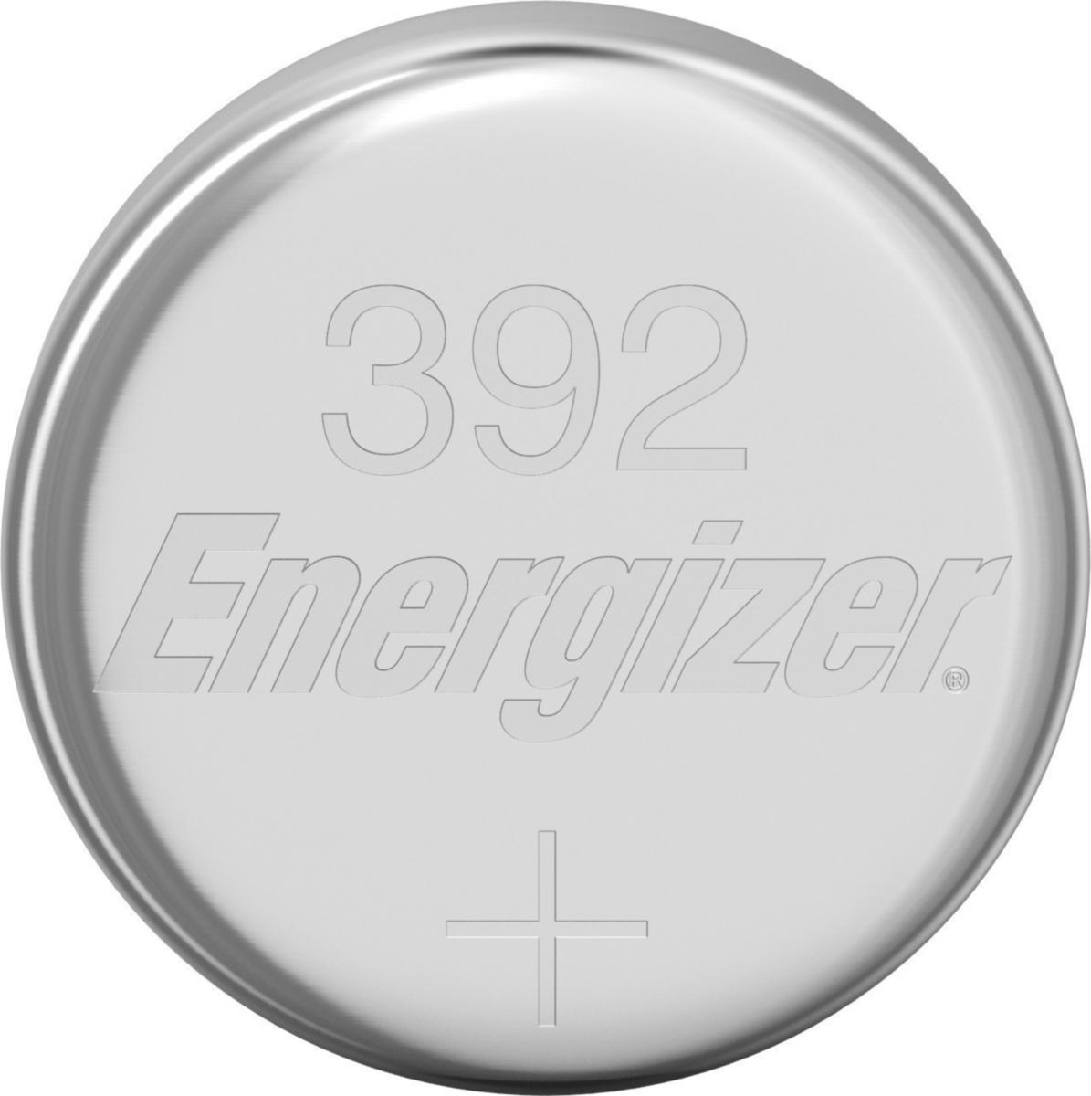 Batteri, knappcelle, sølvoksyd, Energizer - BATTERI SØLVOKSYD 392/384 1P 1.55V ENERGIZER