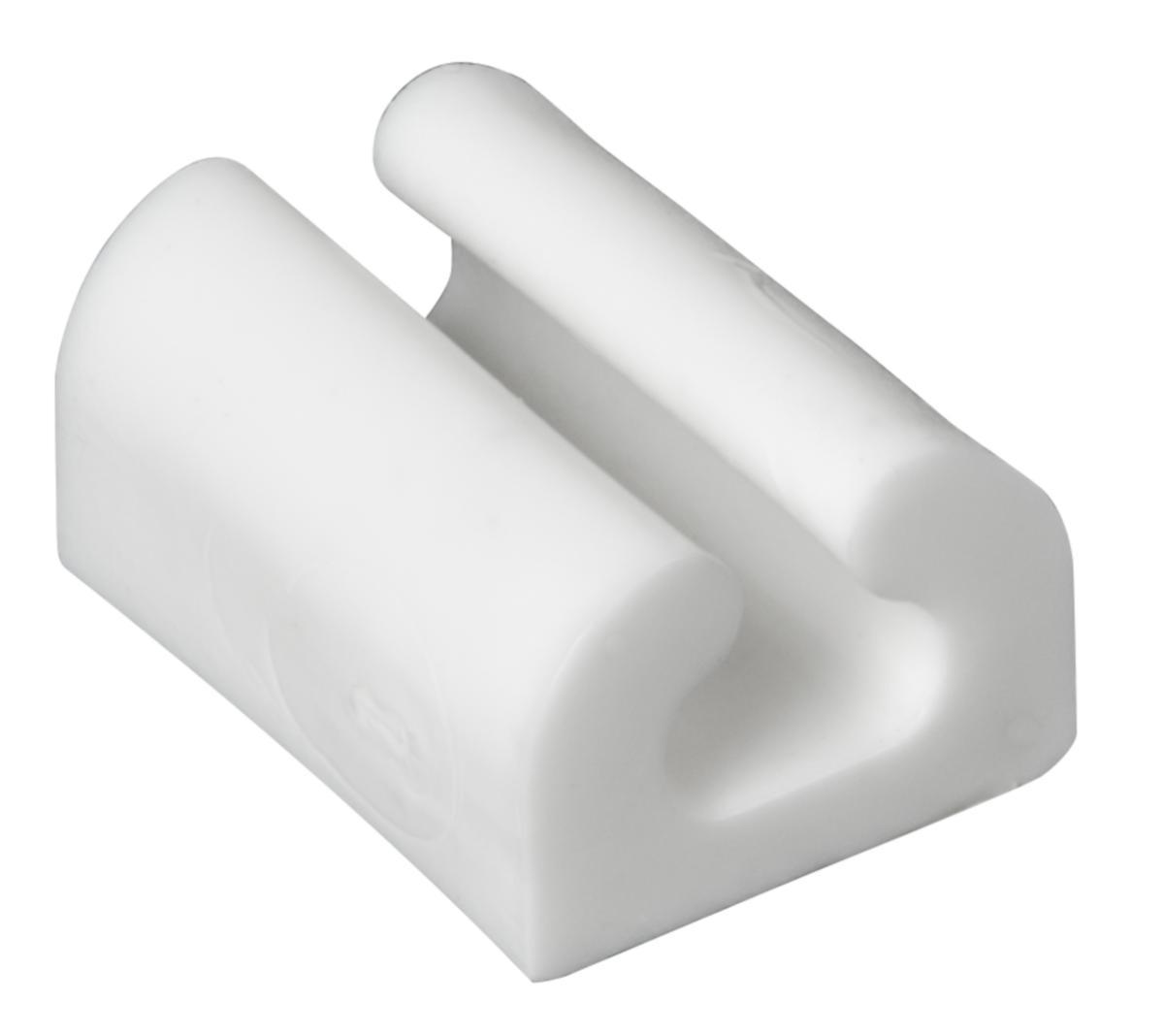 Ledningsklammer, selvheftende - KLAMMER SELV-KLEBENDE F/OVAL LEDNING 10ST