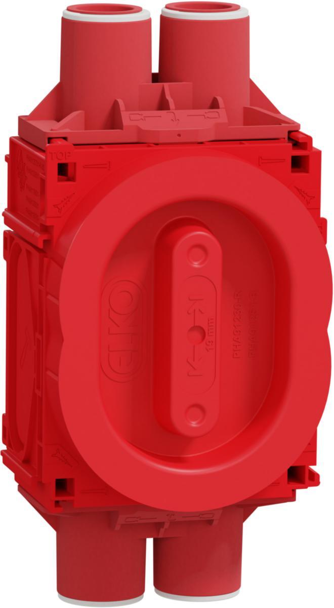 Apparatdosa, infälld, 1½ för låga uttag, Flexi+, Elko -