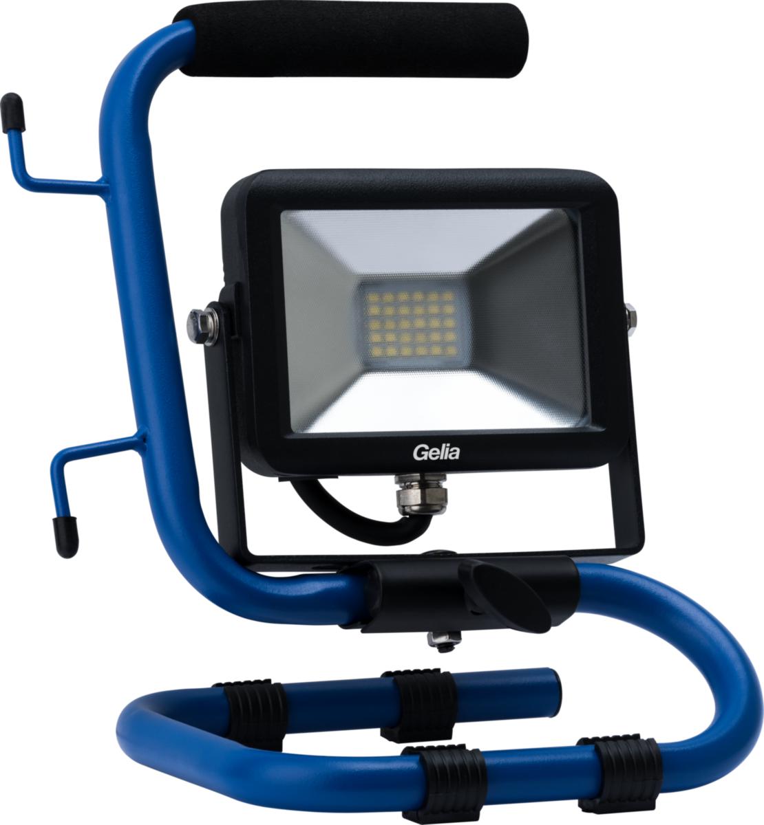 Arbeidsbelysning LED med stativ, Gelia - ARBEIDSLAMPE LED 20W STATIV IP65