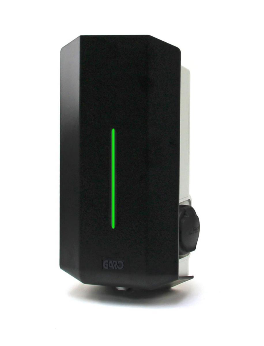 Ladestasjon 3-fas, kontaktuttak type 2, måler og WLAN - LADESTASJON 3-FAS TYPE2 4.2-22KW MÅLER WLAN DC