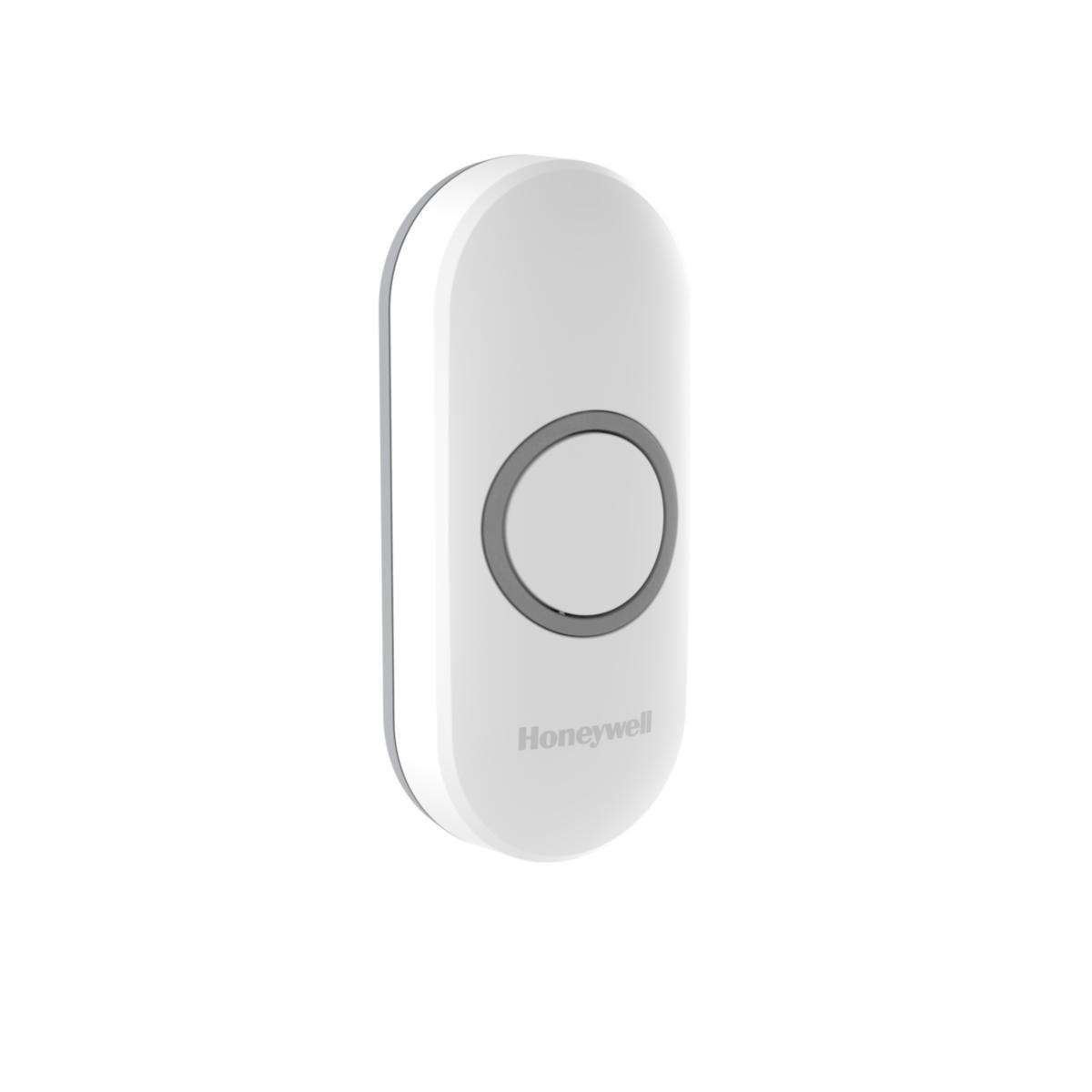 Ringeklokkeknapp, trådløs - TRYKKNAPP TRÅDLØS HVIT DCP311 HONEYWELL