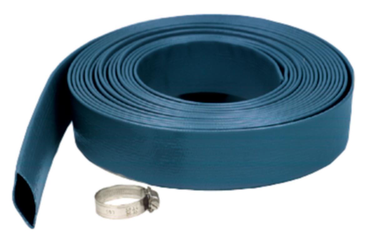 Slangesett til lensepumpe kobling 32mm x 10m - LENSEPUMPE SLANGESETT 32MM 10M MED KLEMME