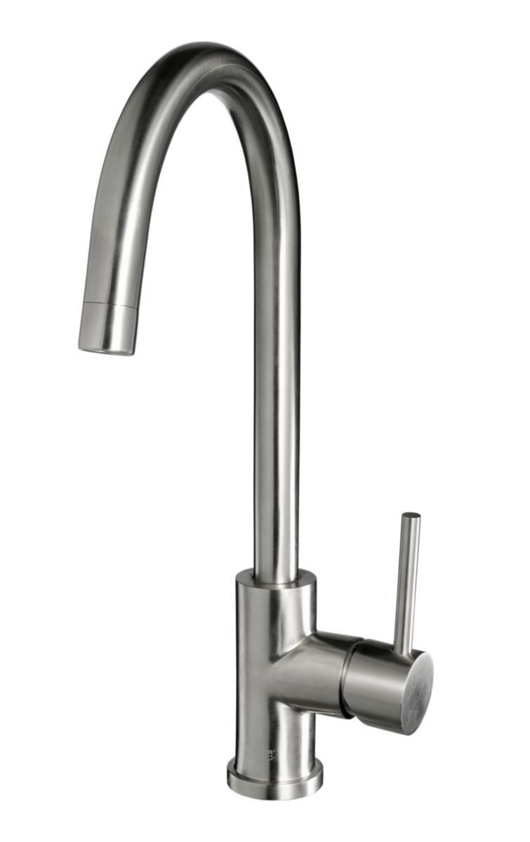 Keittiöhana ADORA® Imperia U 12808 - KJØKKENBATTERI ADORA U-TUT U-PIP MATTBORSTAD 12808.66