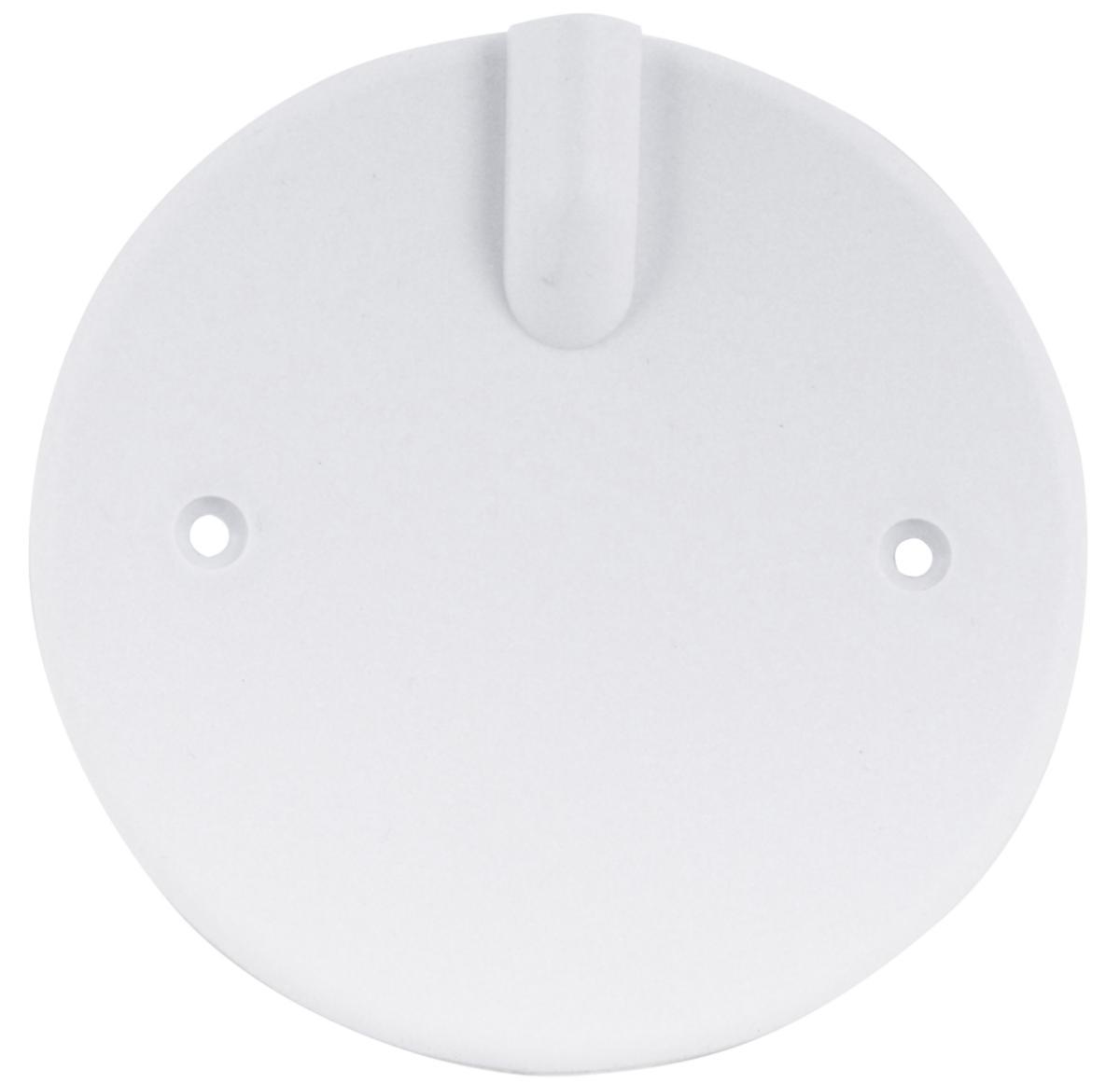 Tettelokk for veggboks, skruefeste & ledningsuttak - LOKK F KOBLINGSBOKS D100MM SKRUEFESTE M UTTAK
