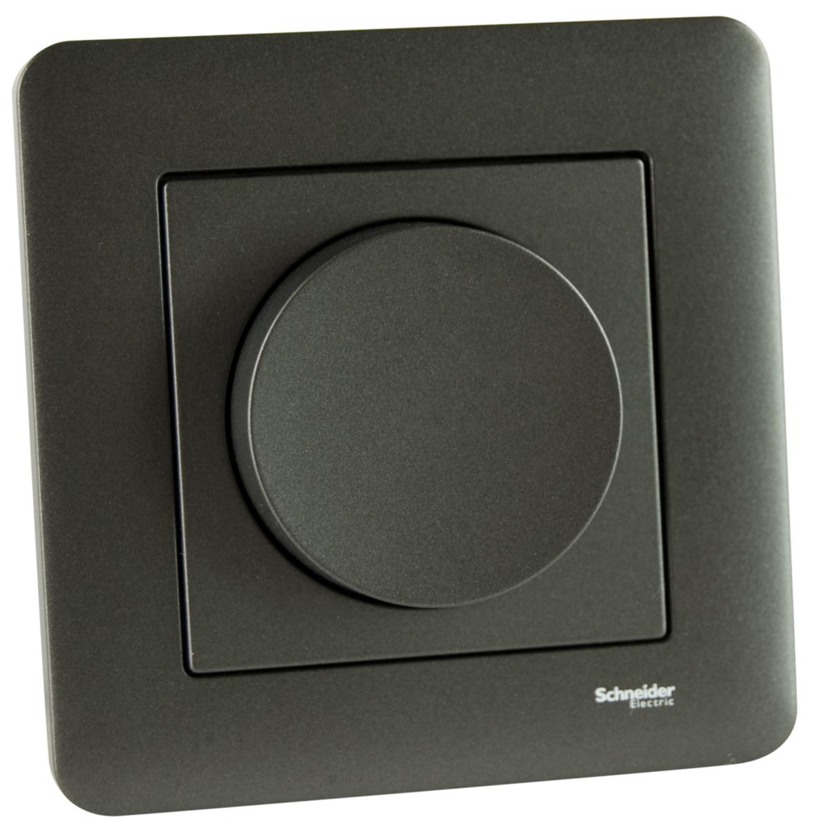 Dimmer for glødelamper og lavvoltshalogen med elektrisk trafo, Exxact, 20-315 W, Schneider -