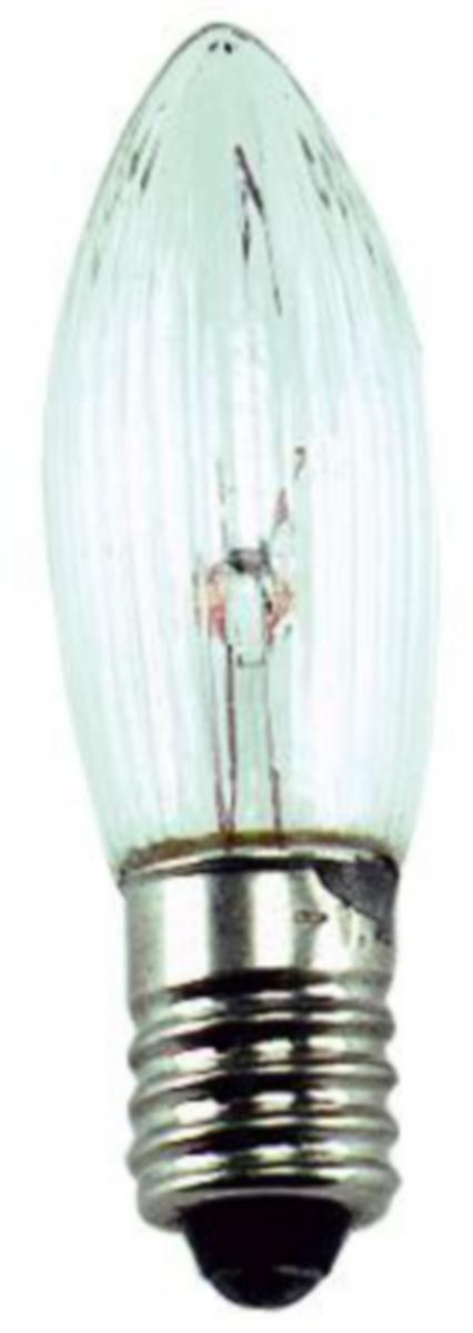 Topplampe, til juletrebelysning - JULELAMPE TOPP 3/PK 34V 3W 7-LYSESTAKE 34V 3W