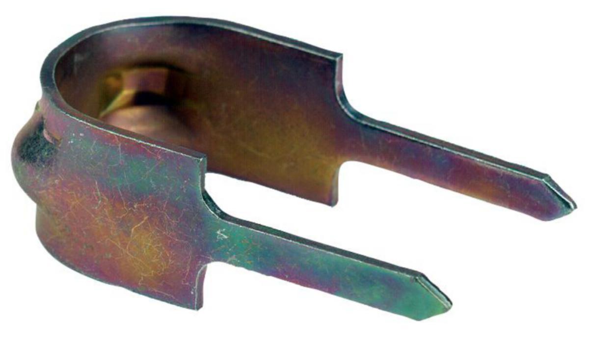 LETTI-klammer for tremateriale - KLAMMER LETTI 16-2B/16 FOR RØRKABEL 16MM 10STK