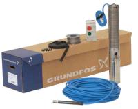 Djupbrunnspump SP1A, 3-fas, pumppaket, Grundfos