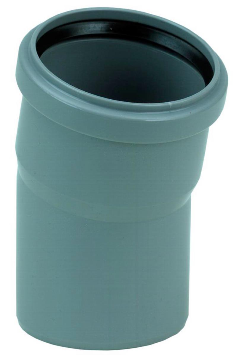 Bend 15 med 1 muffe PP, Pipelife - BØY PP-NORDIC 50X15GR 1 MUFFE 